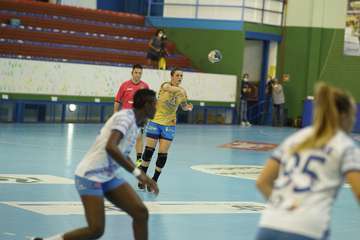 Triunfo del Rocasa ante el BM Salud Tenerife/TA.